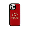 Leather GG Phone Case