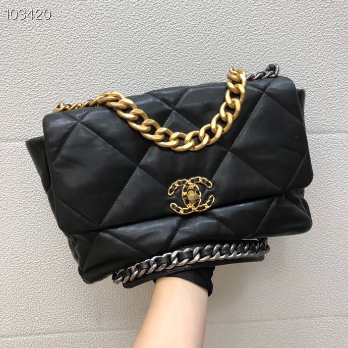 Chanel AS1161 Handbag 30cm - Black