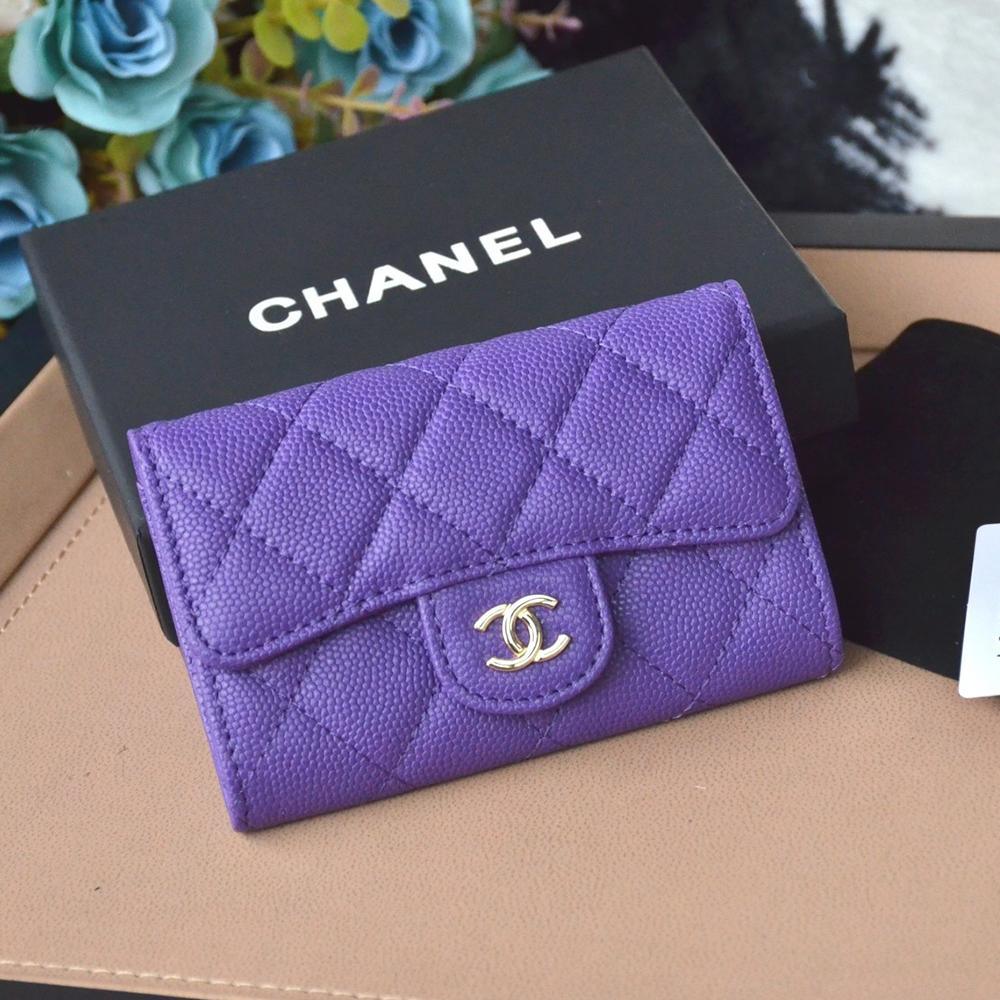 Chanel Wallet - Purple