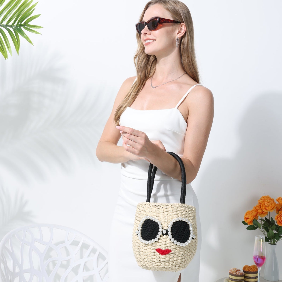 The Diva Tote Bag - Beige