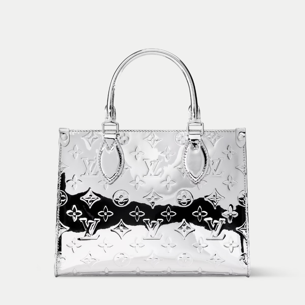 LV OnTheGo PM Silver Tote Bag