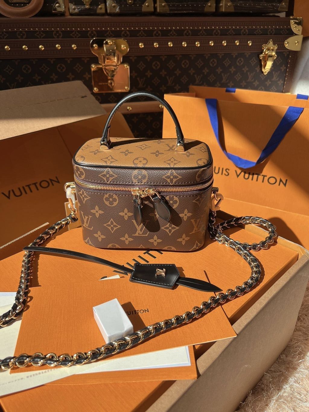 LV Vanity PM Monogram Crossbody Bags