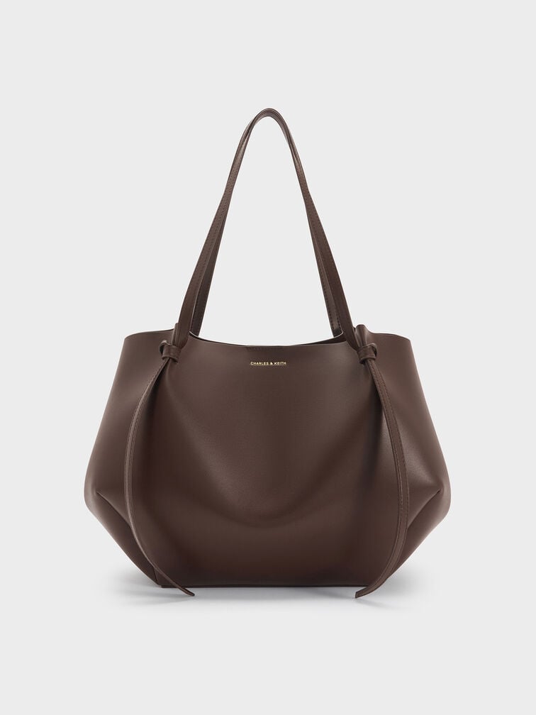 Xl Calla Tote Bag - Espresso Brown