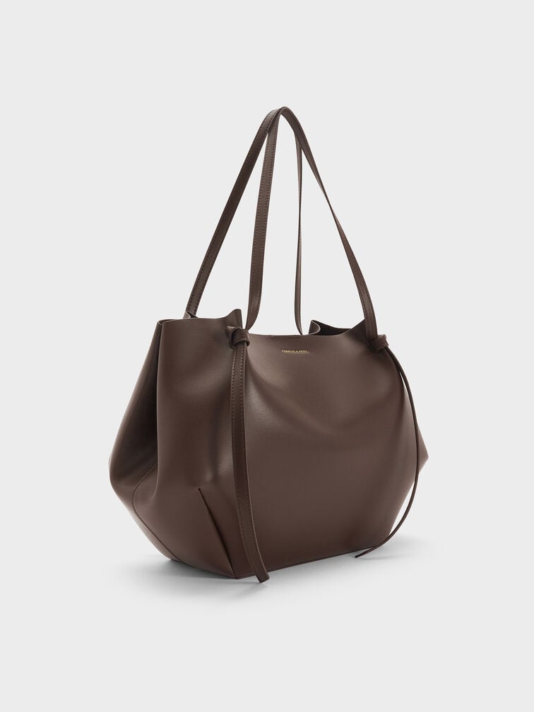 Xl Calla Tote Bag - Espresso Brown