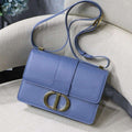 Dior 30 Montaigne Bag - Blue-Gray
