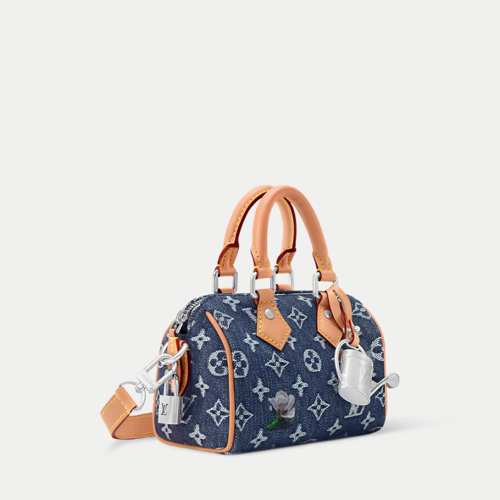 LV Speedy 18 Bandoulière Handbag - Blue