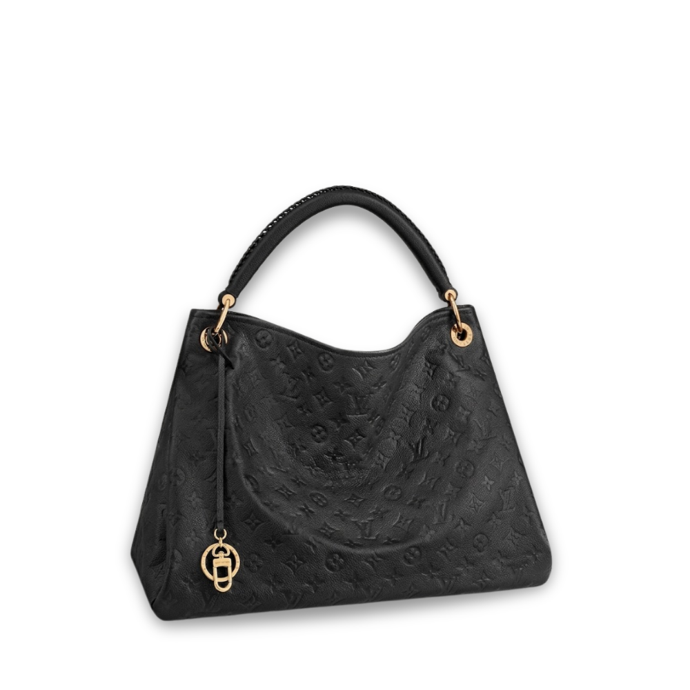 LV Artsy MM Monogram Empreinte Shoulder Bag