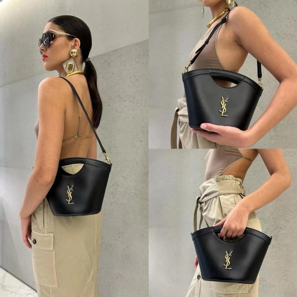 Saint Laurent Celia Mini Tote - Black