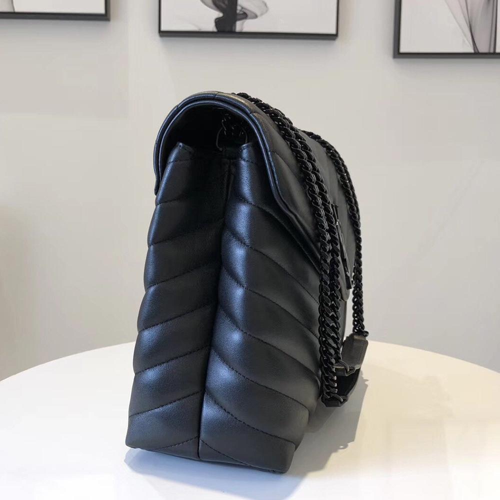 YSL Loulou Small Bag - Nero (Black)