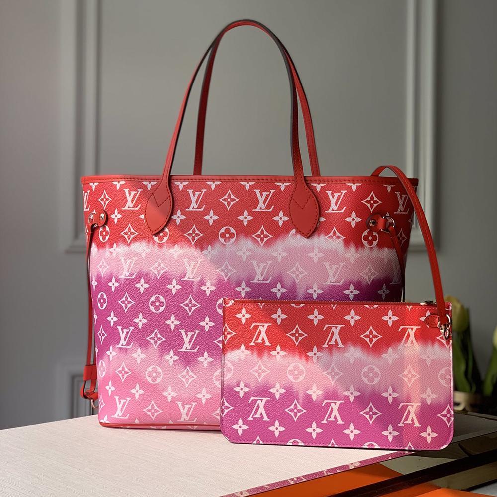 LV Escale Neverfull MM Tote Bag