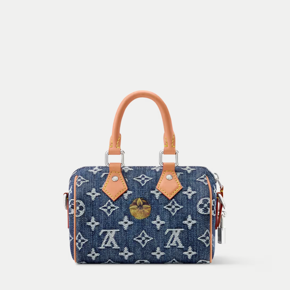 LV Speedy 18 Bandoulière Handbag - Blue