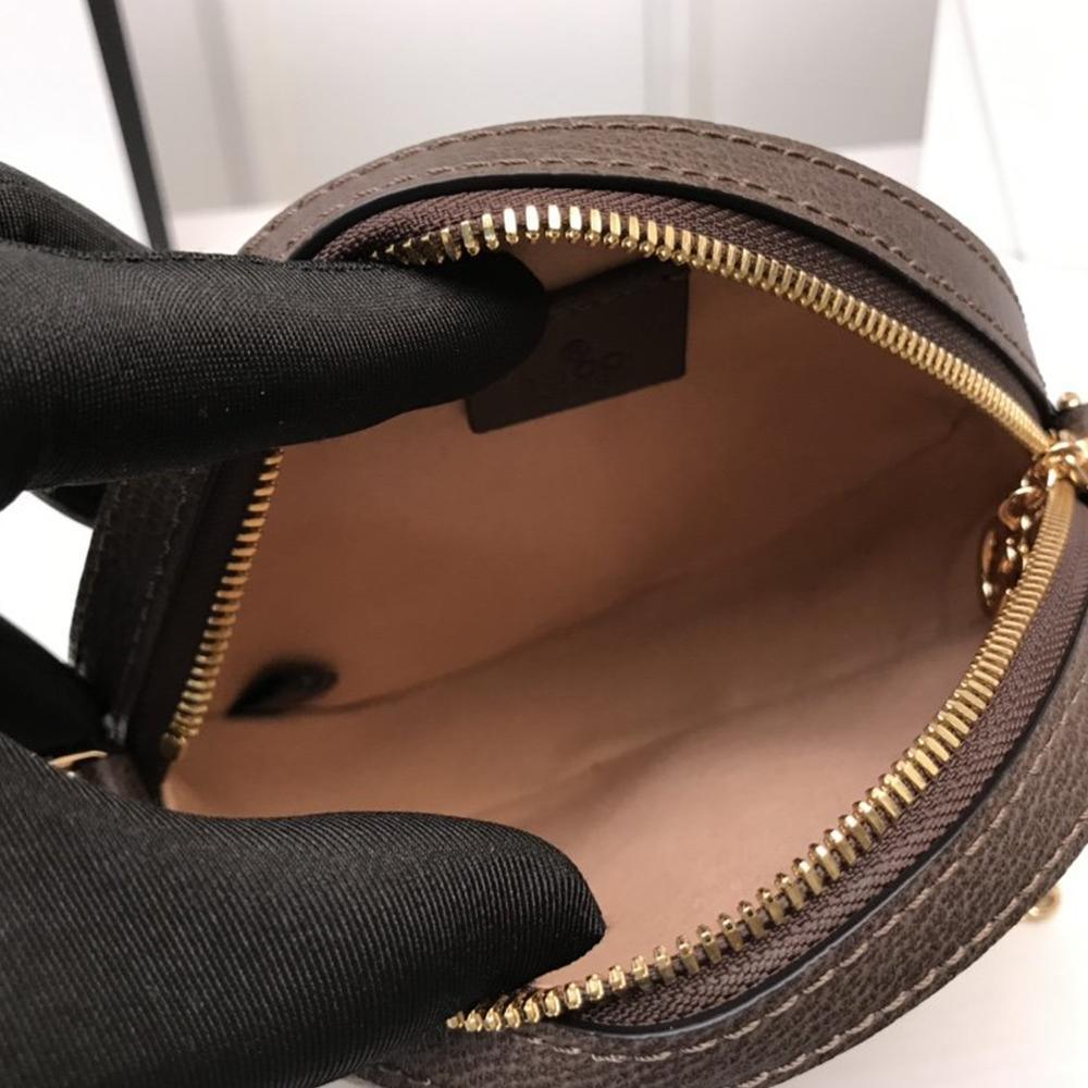 Gucci Ophidia Mini GG Round Shoulder Bag