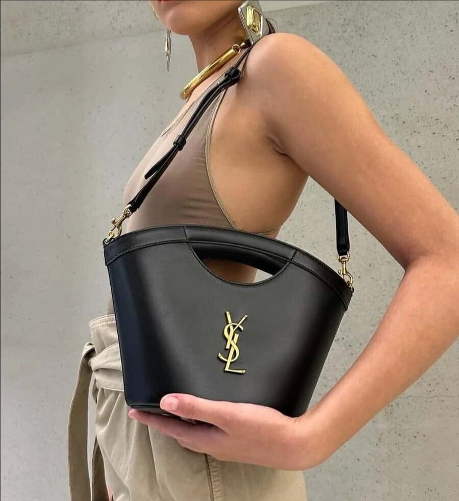 Saint Laurent Celia Mini Tote - Black