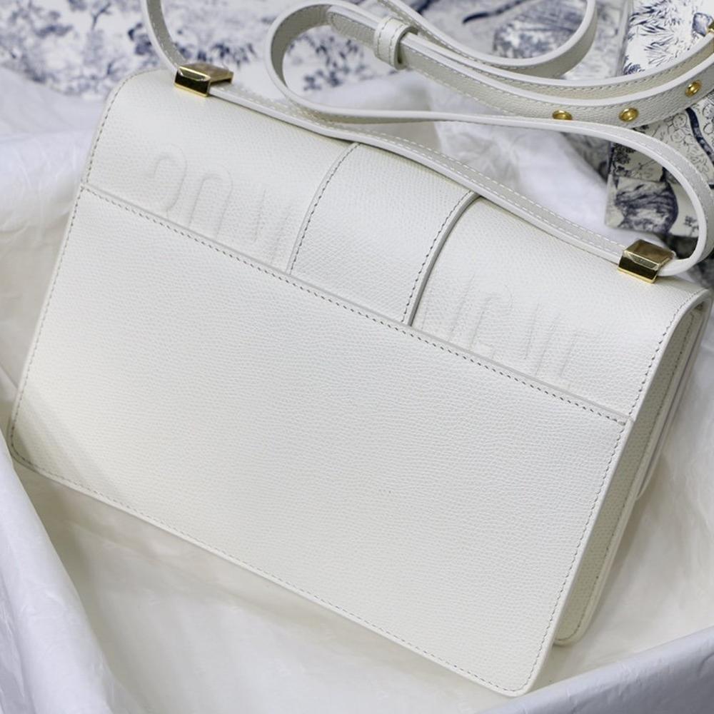 Dior 30 Montaigne Bag Latte Box Calfskin