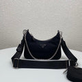 Prada Re-Edition 2005 Re Nylon Bag - Black