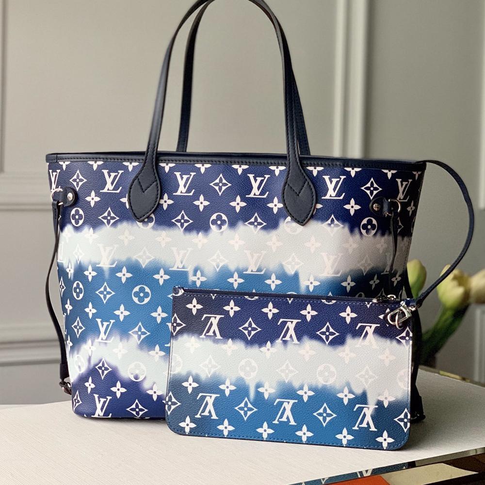 LV Escale Neverfull MM Tote Bag