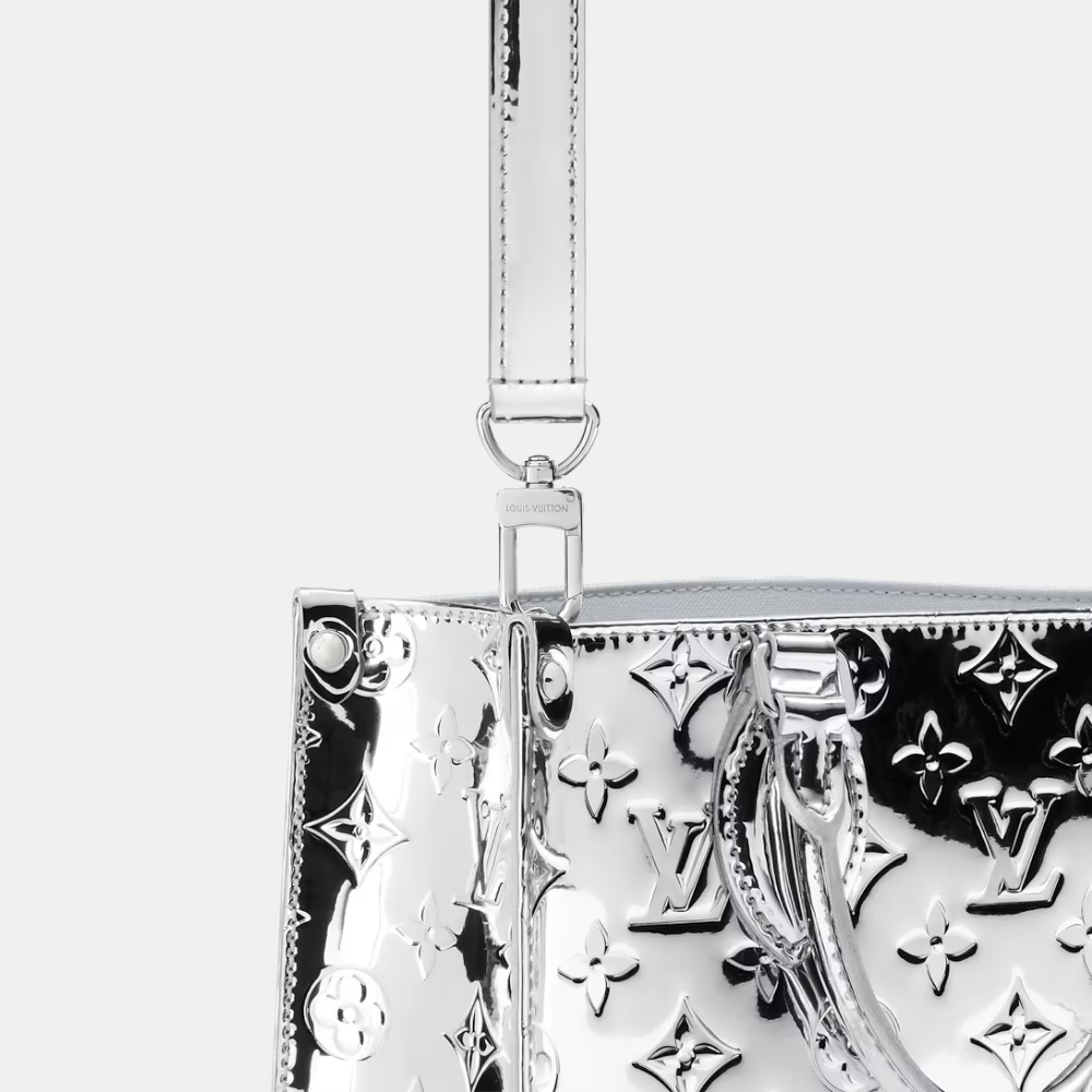 LV OnTheGo PM Silver Tote Bag