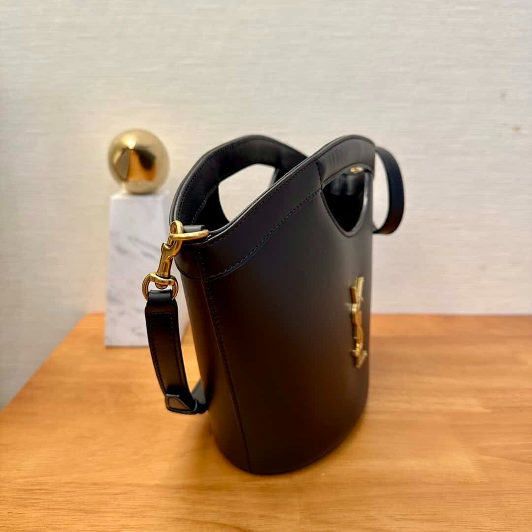 Saint Laurent Celia Mini Tote - Black