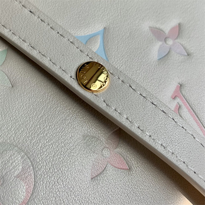 Louis Vuitton Coussin MM Bag Black - White