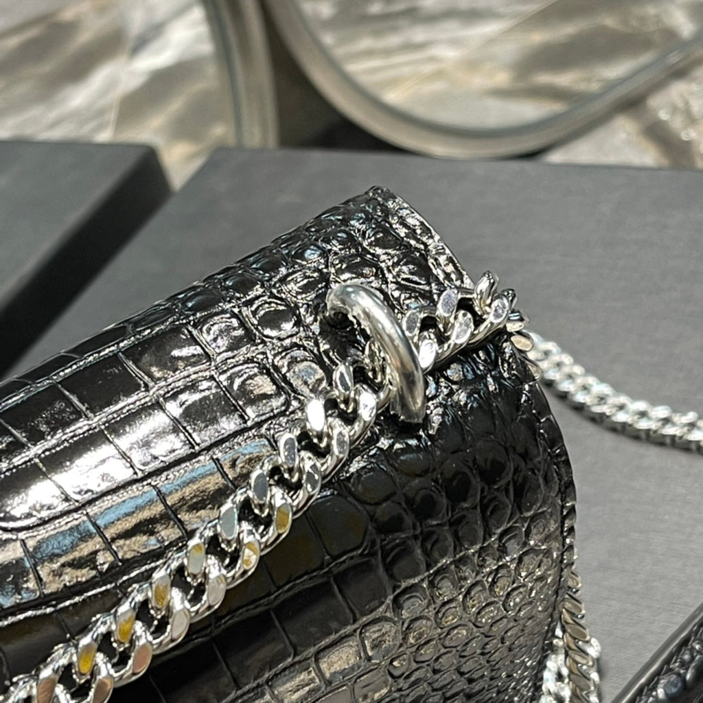 YSL Sunset Bag 422906 - Black