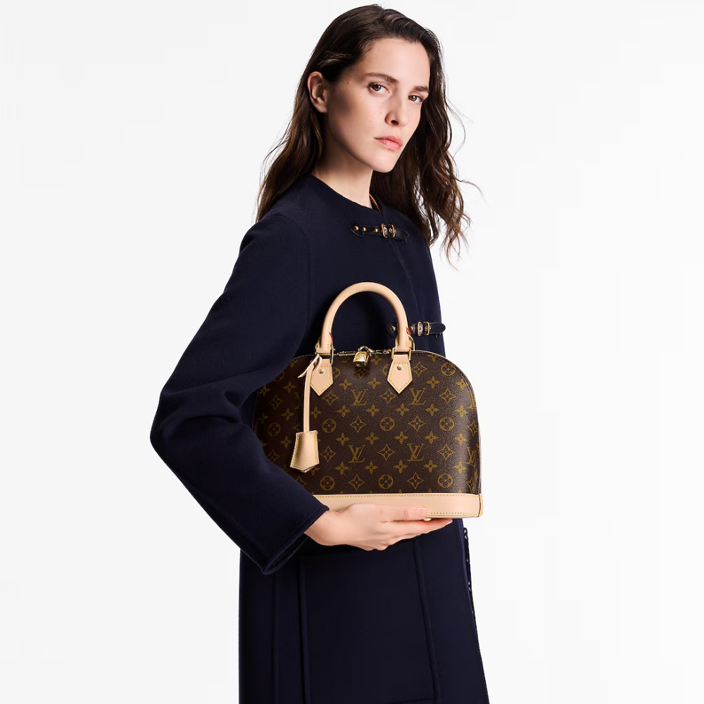 LV Alma PM Handbag - Brown
