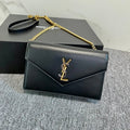 YSL Cassandra Shoulder Black Bag