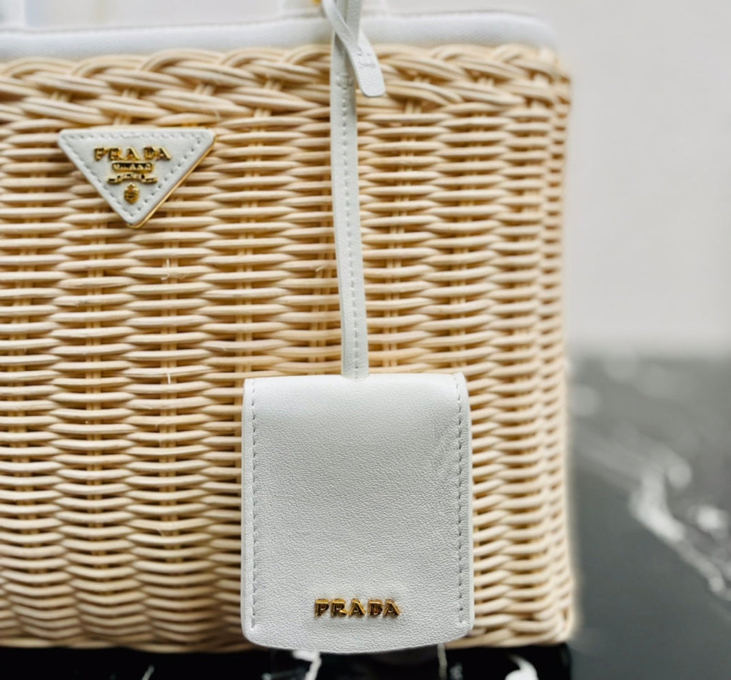 Prada Bucket Handle Bag 1BG835 02 - Beige