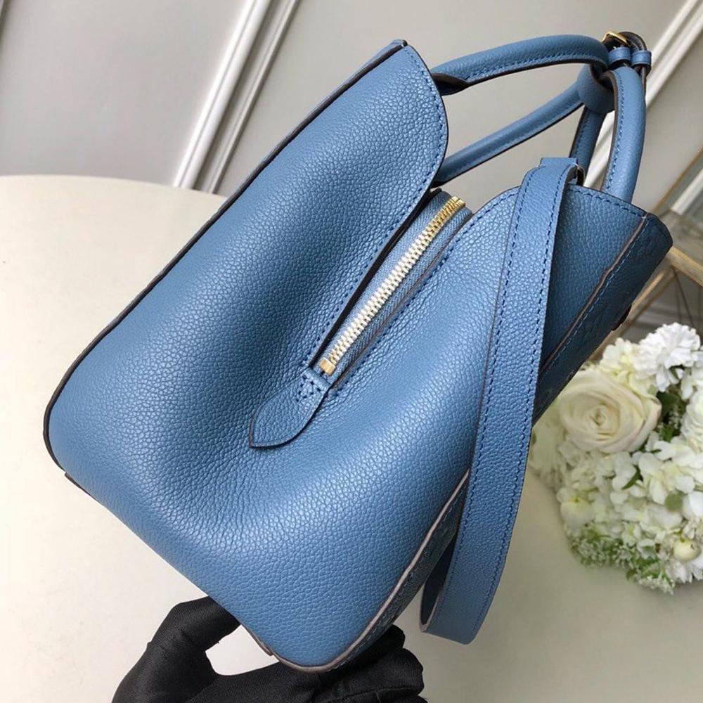 Louis Vuitton Montaigne MM Blue Handbag