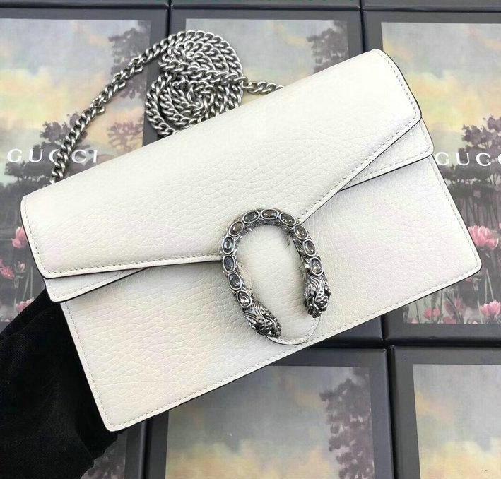 Gucci Dionysus Leather Super Mini Bag