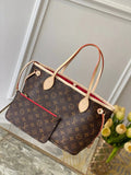 Louis Vuitton Tote Leather Bag - Khaki