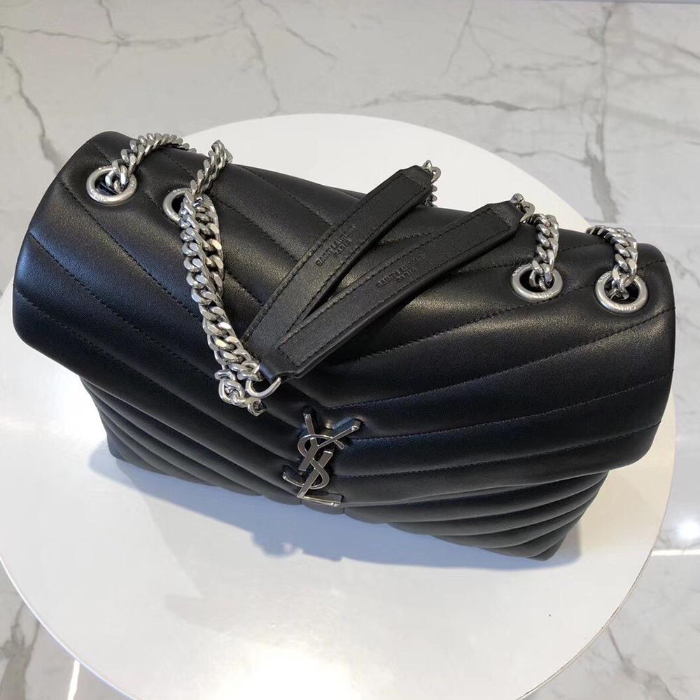 YSL Loulou Small Bag - Nero (Black)