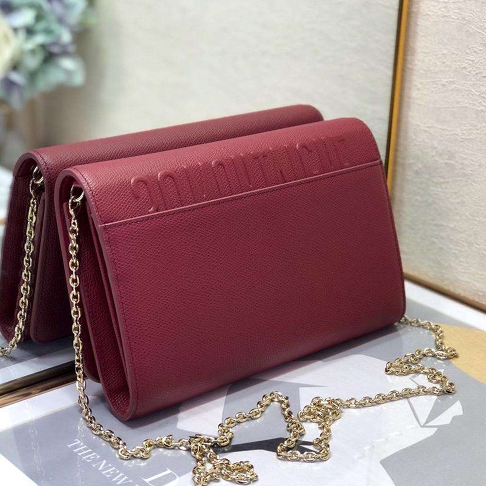 Dior 30 Montaigne Pouch - Red