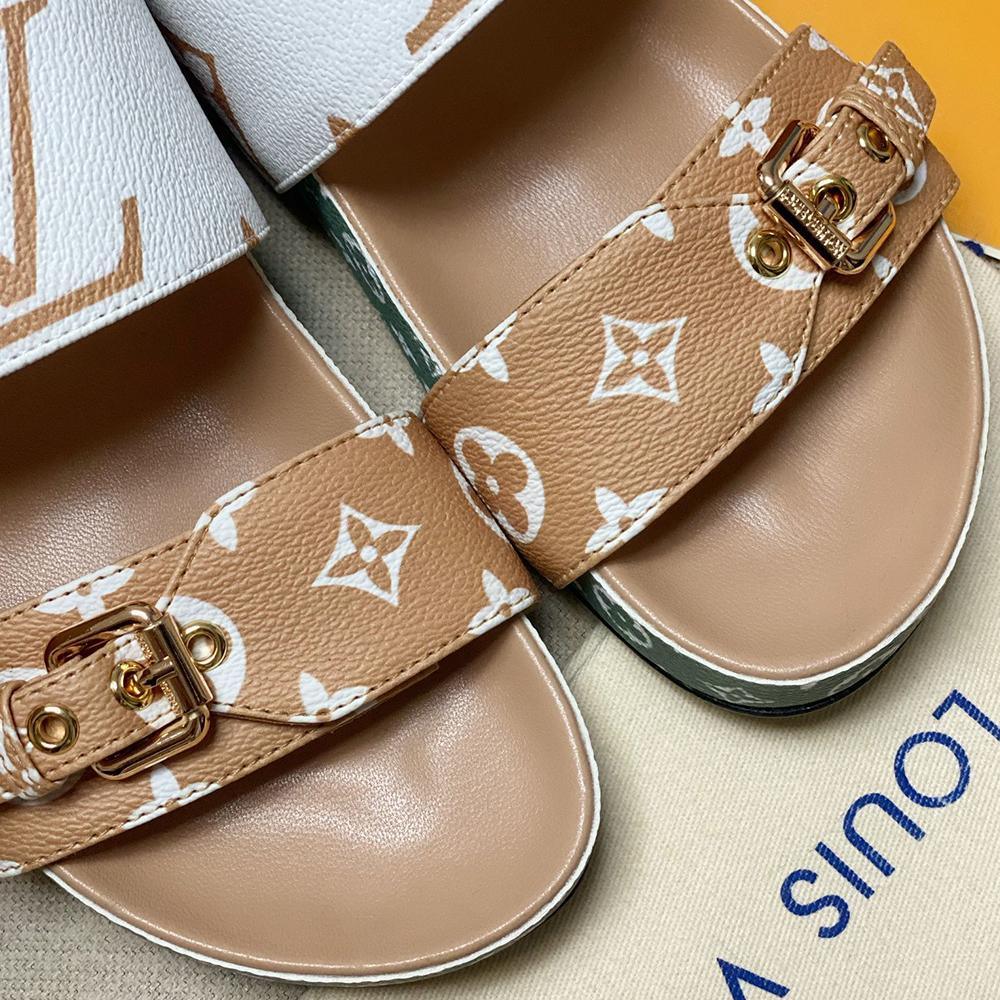 Louis Vuitton Bom Dia Mule Slides Sandals