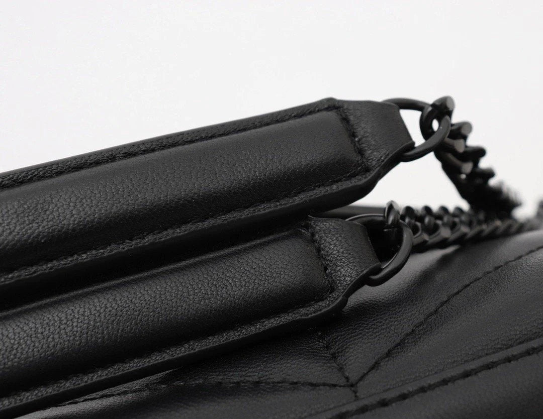 Saint Laurent Loulou Shoulder Bag - Black
