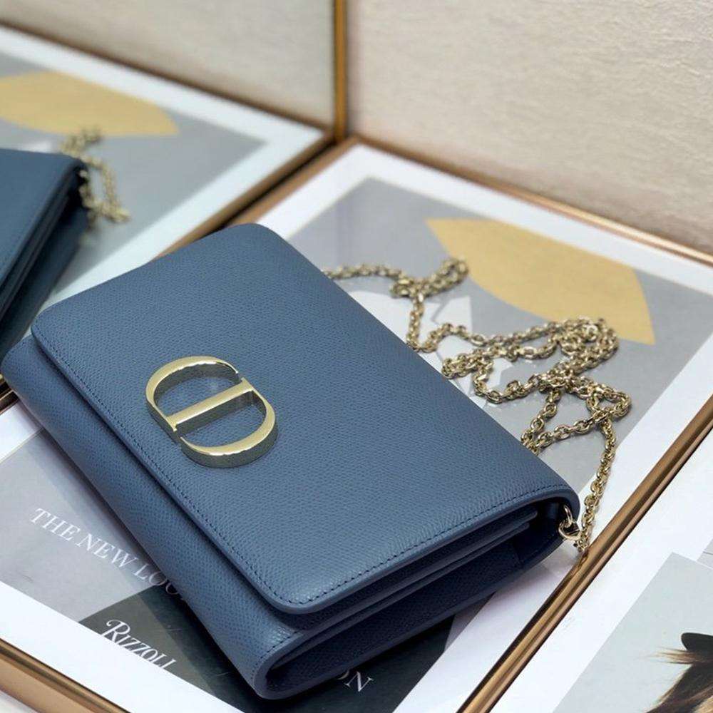 Dior 30 Montaigne Bag - Sky Blue