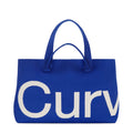 Curves Knit Tote (Sapphire) - view 1