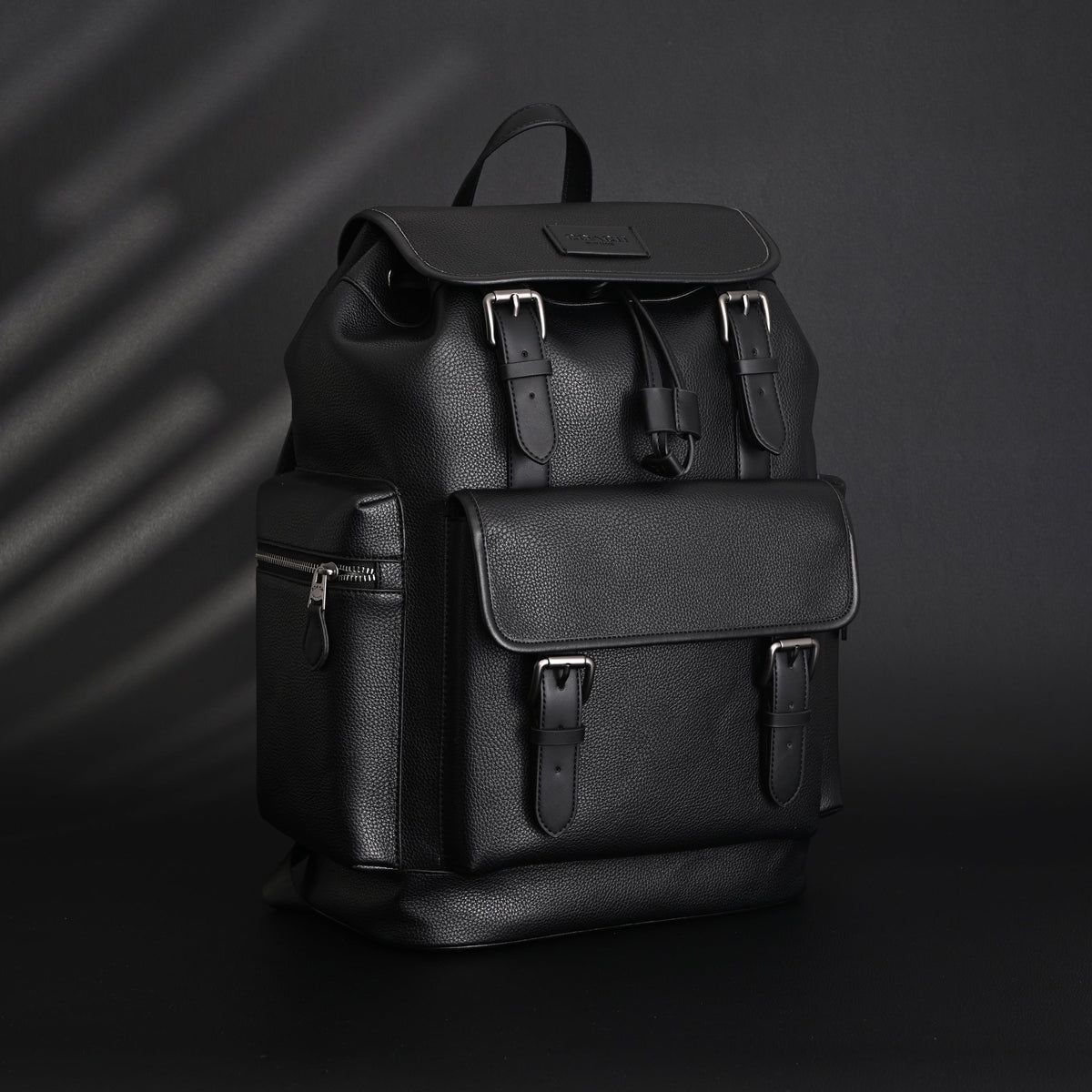 Prada Nylon & Leather Multi-Pocket Backpack – Black - Classic Black
