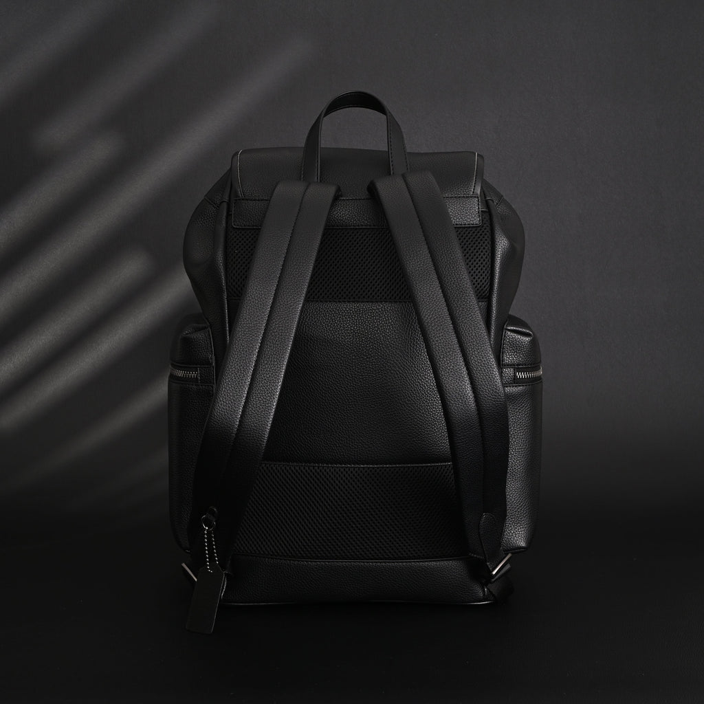 Prada Nylon & Leather Multi-Pocket Backpack – Black - Classic Black