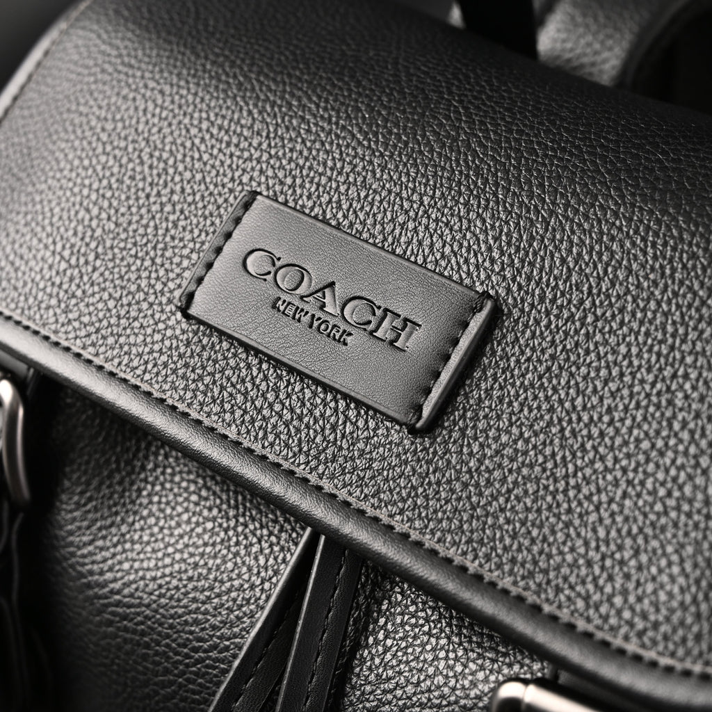 Prada Nylon & Leather Multi-Pocket Backpack – Black - Classic Black