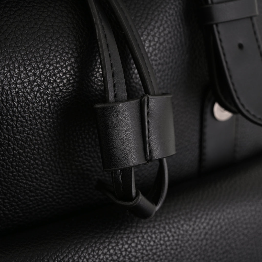 Prada Nylon & Leather Multi-Pocket Backpack – Black - Classic Black