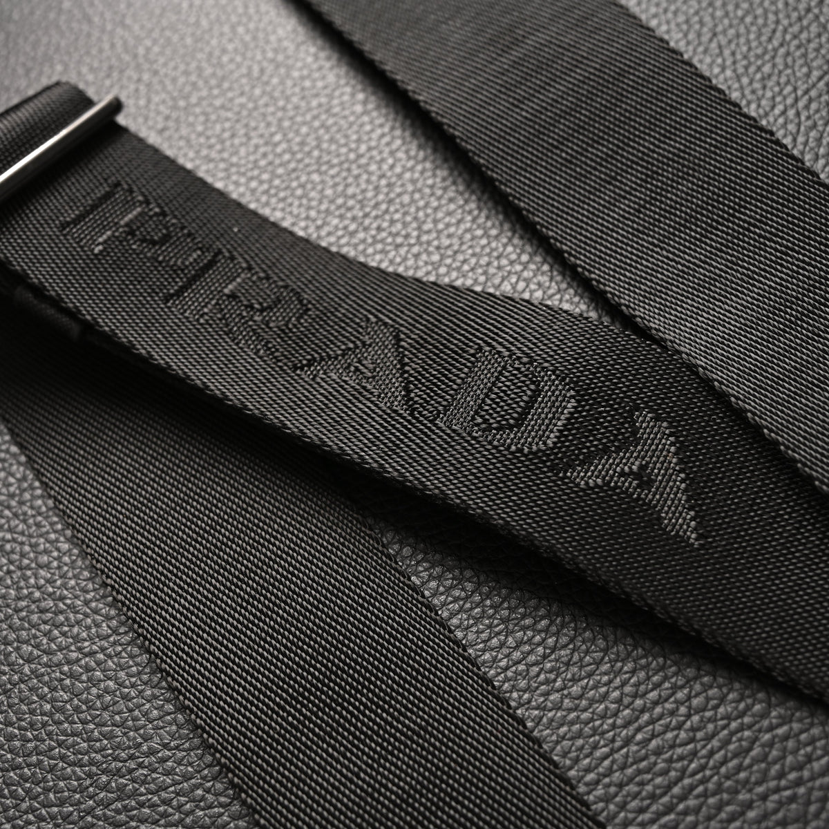 Prada Re-Edition 2005 Nylon Shoulder Bag – Black - Black with Silver-Tone Hardware