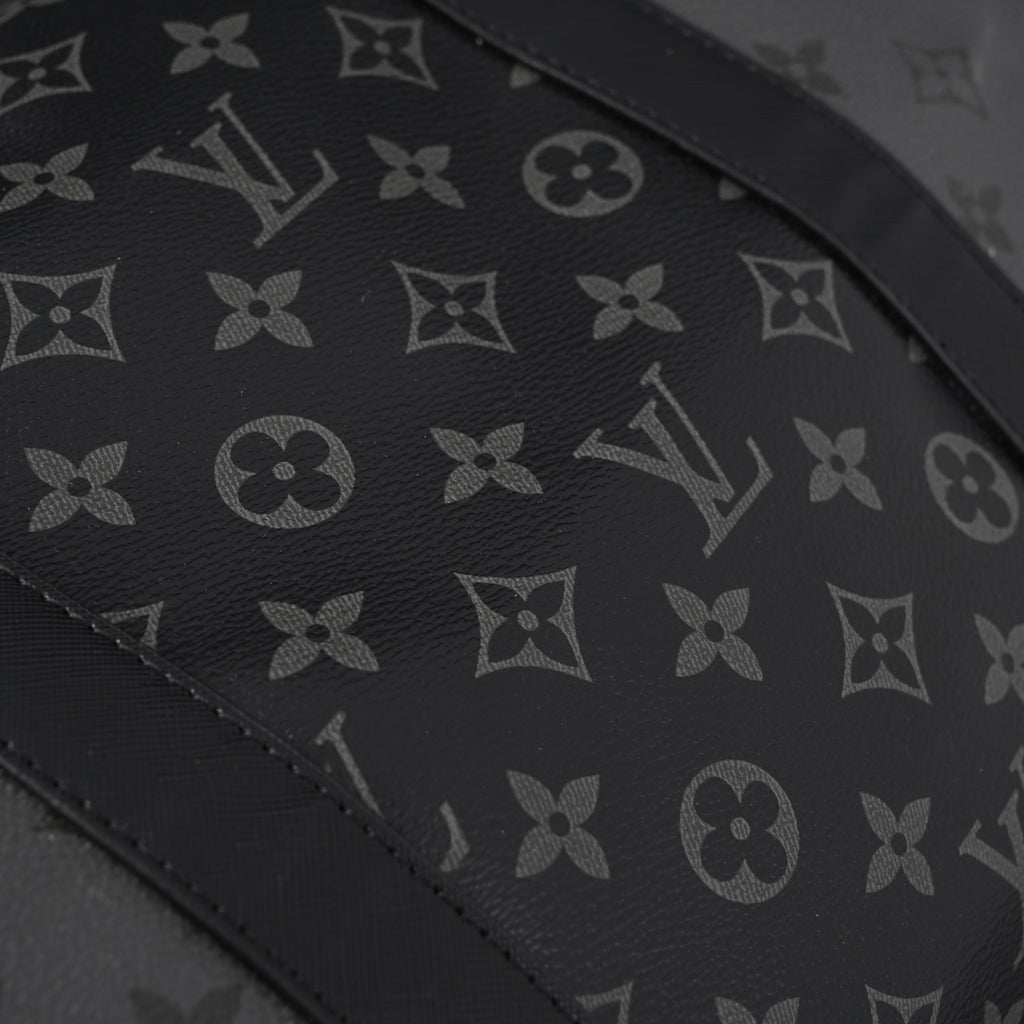 Louis Vuitton Keepall Bandoulière 45 Monogram Eclipse Travel Bag