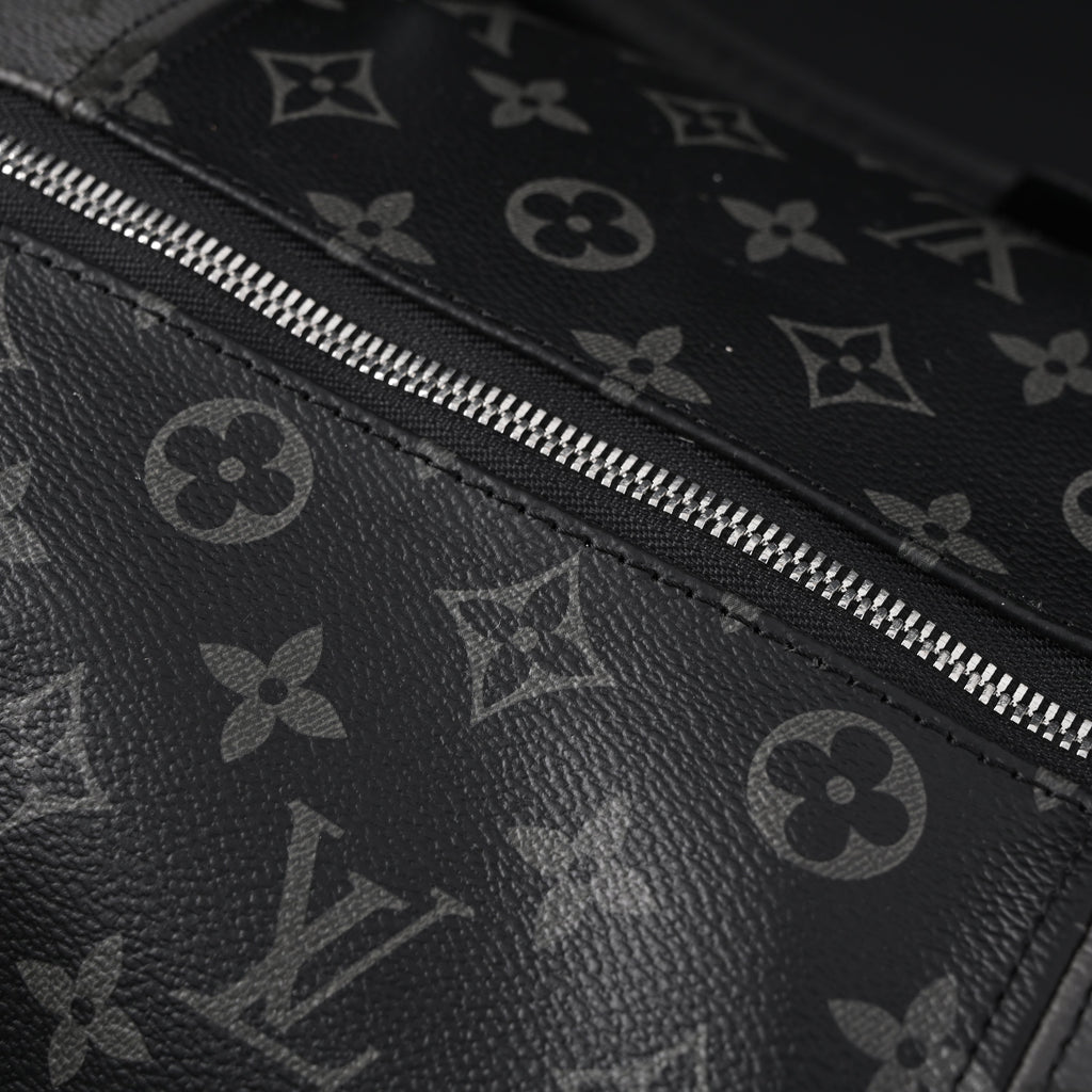 Louis Vuitton Keepall Bandoulière 45 Monogram Eclipse Travel Bag