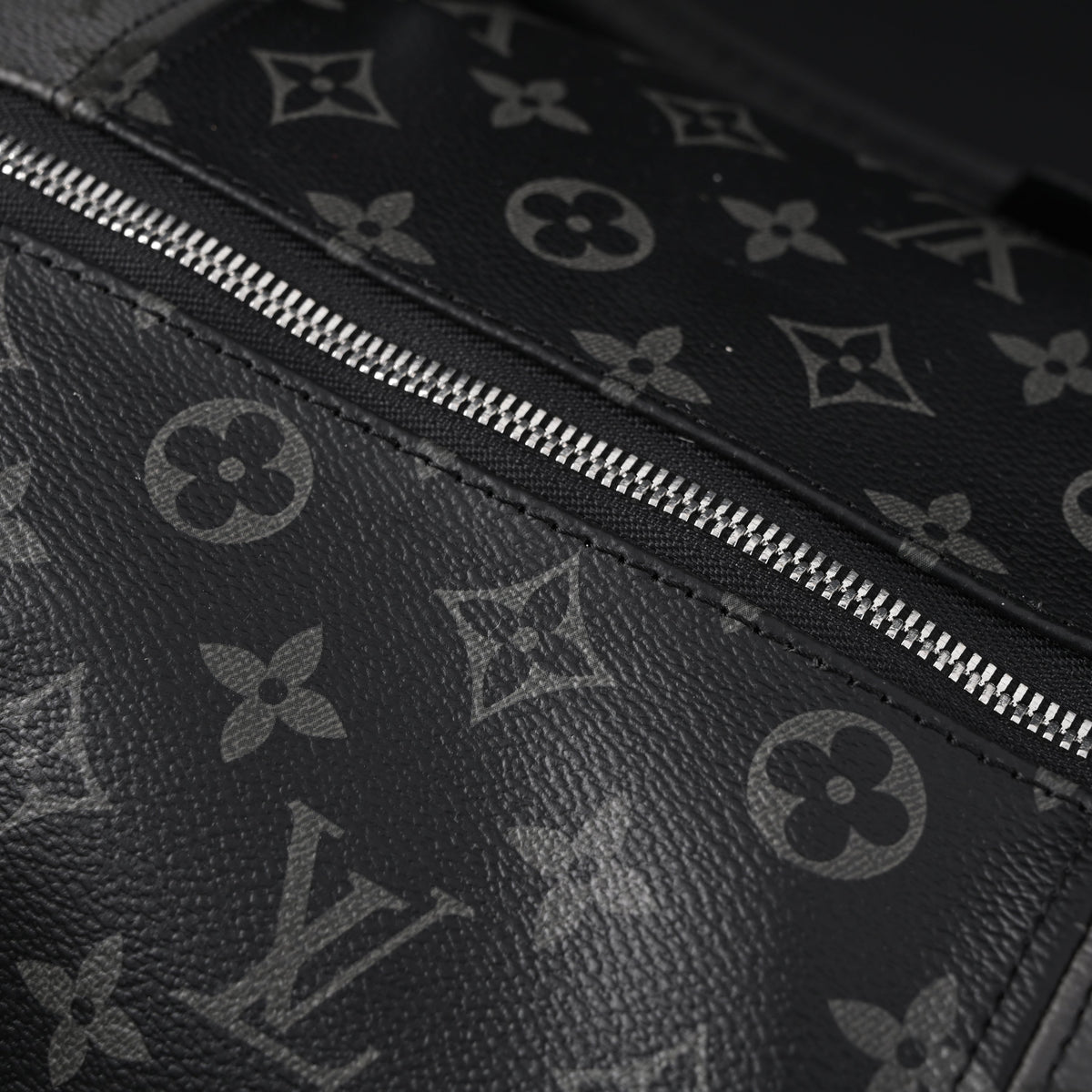 Louis Vuitton Keepall Bandoulière 45 Monogram Eclipse Travel Bag