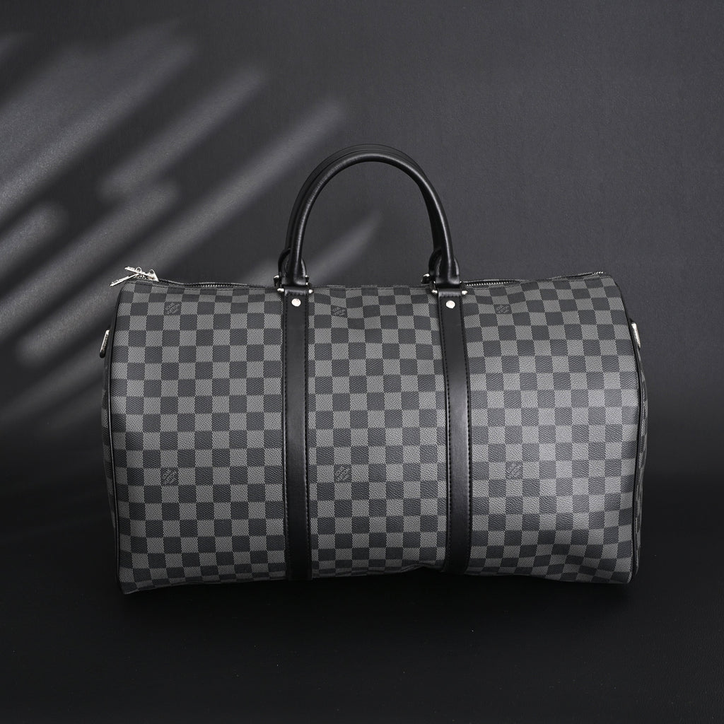 Louis Vuitton Keepall Bandoulière 45 Damier Graphite Canvas Travel Bag