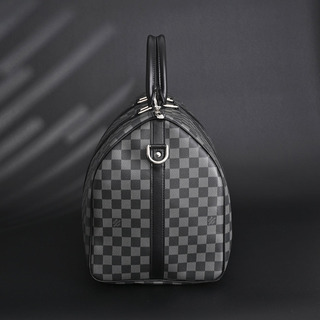 Louis Vuitton Keepall Bandoulière 45 Damier Graphite Canvas Travel Bag