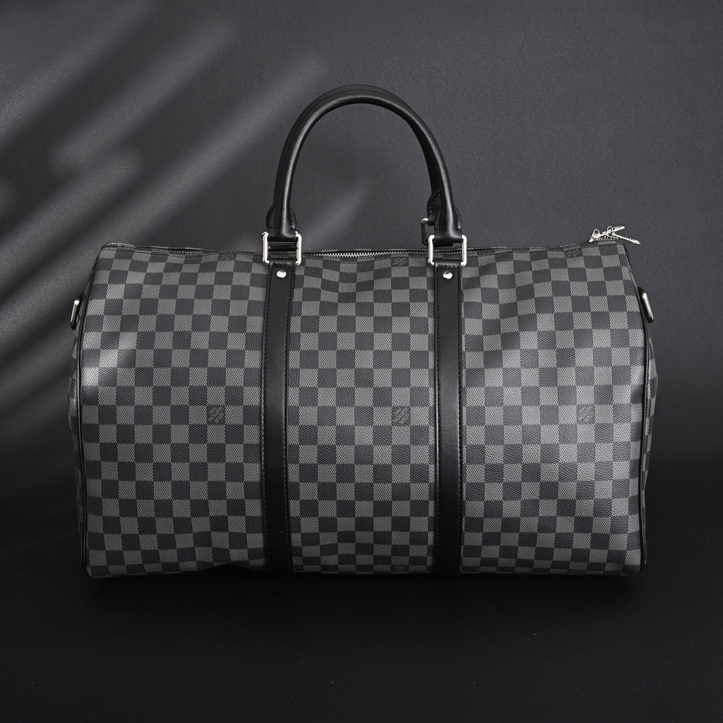 Louis Vuitton Keepall Bandoulière 45 Damier Graphite Canvas Travel Bag