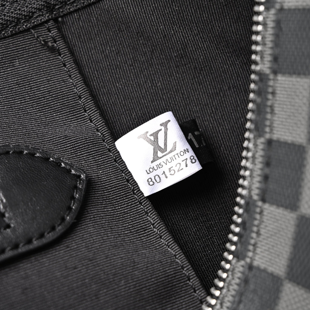 Louis Vuitton Keepall Bandoulière 45 Damier Graphite Canvas Travel Bag