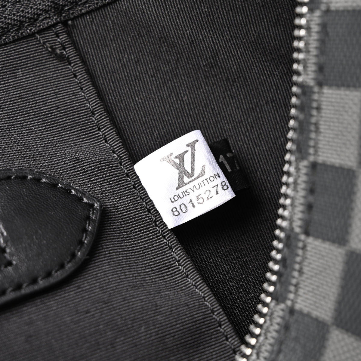 Louis Vuitton Keepall Bandoulière 45 Damier Graphite Canvas Travel Bag