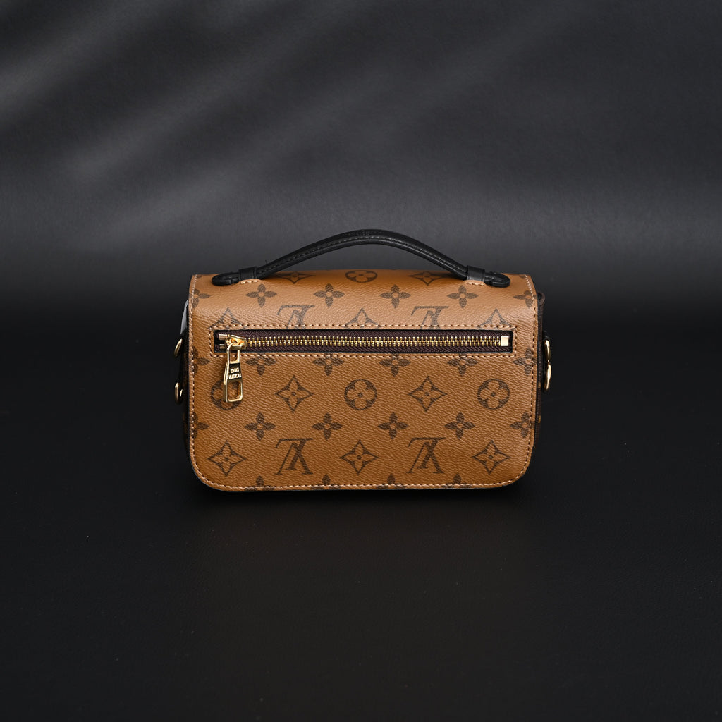 Louis Vuitton Petite Malle Souple Monogram Canvas Handbag